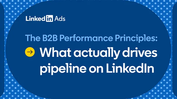 LinkedIn B2B marketing checklist