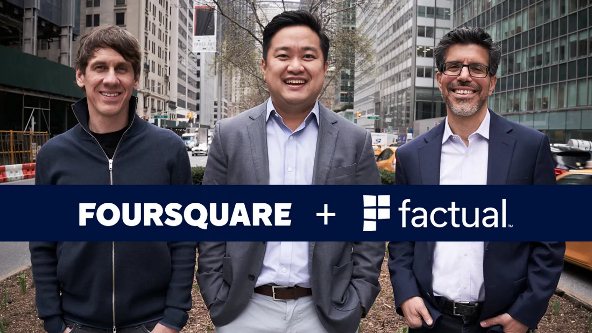 Foursquare merges with location data rival Factual