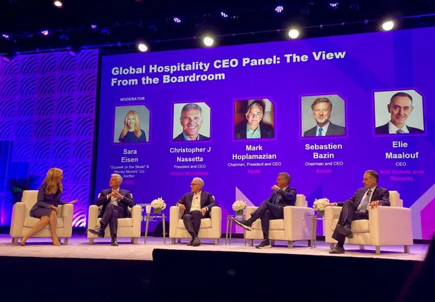 Hotel CEOs talk the economy, travel demand and AI at NYU IHIF 2026