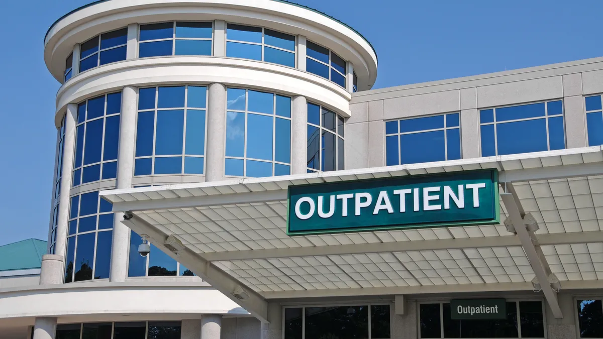 Medical building for patients seeking outpatient care.