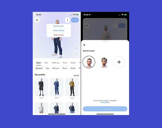 You Can Now Create Multiple Meta Avatars For Your Profile