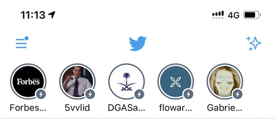 Fleets from users you don't follow