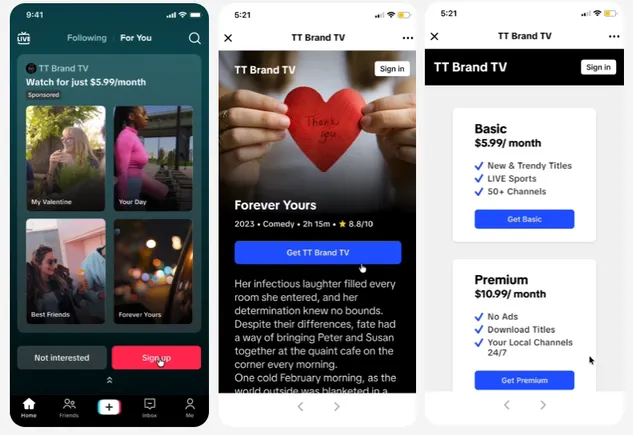 TikTok Launches New Ad Options for Streaming Providers