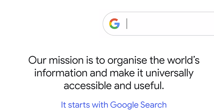Google How Search Works example