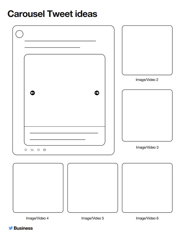 Twitter Carousel Ads worksheet