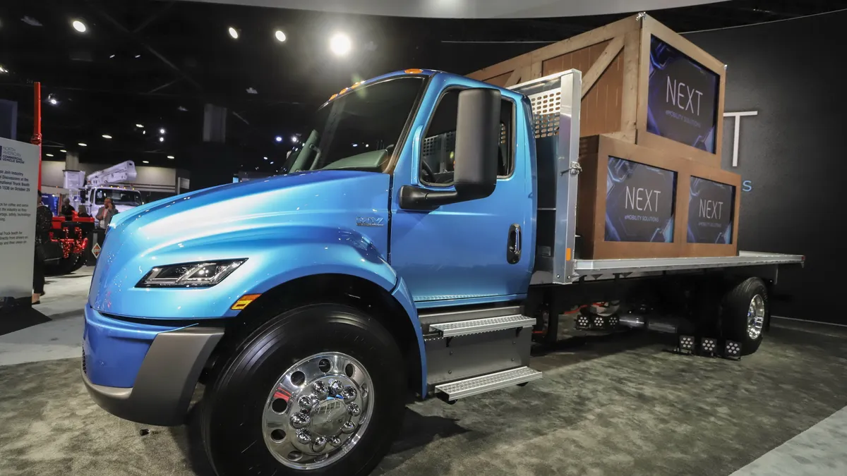 A Navistar truck.