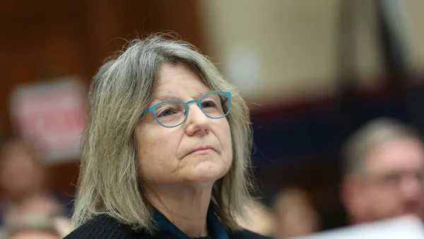 Close-up shot of Sally Kornbluth