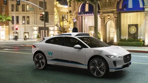Jaguar I Pace Waymo 2018
