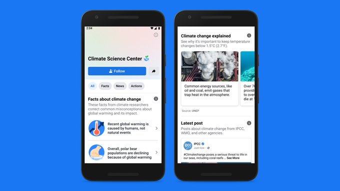 Facebook Climate Science Center