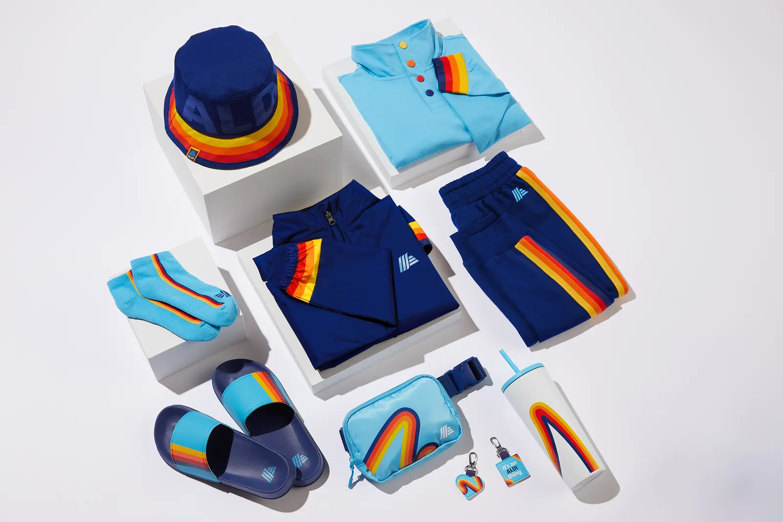 Display of Aldi branded merchandise