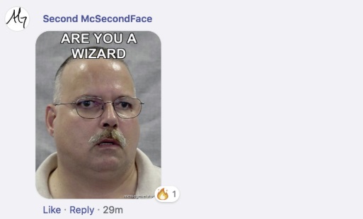 Facebook 'fire' Reaction
