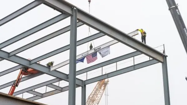 The IAD-06 Data Center in Frederick, Md. Turner topped out the facility in March.