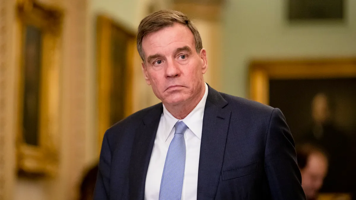 Headshot of Senator Mark Warner, D-VA