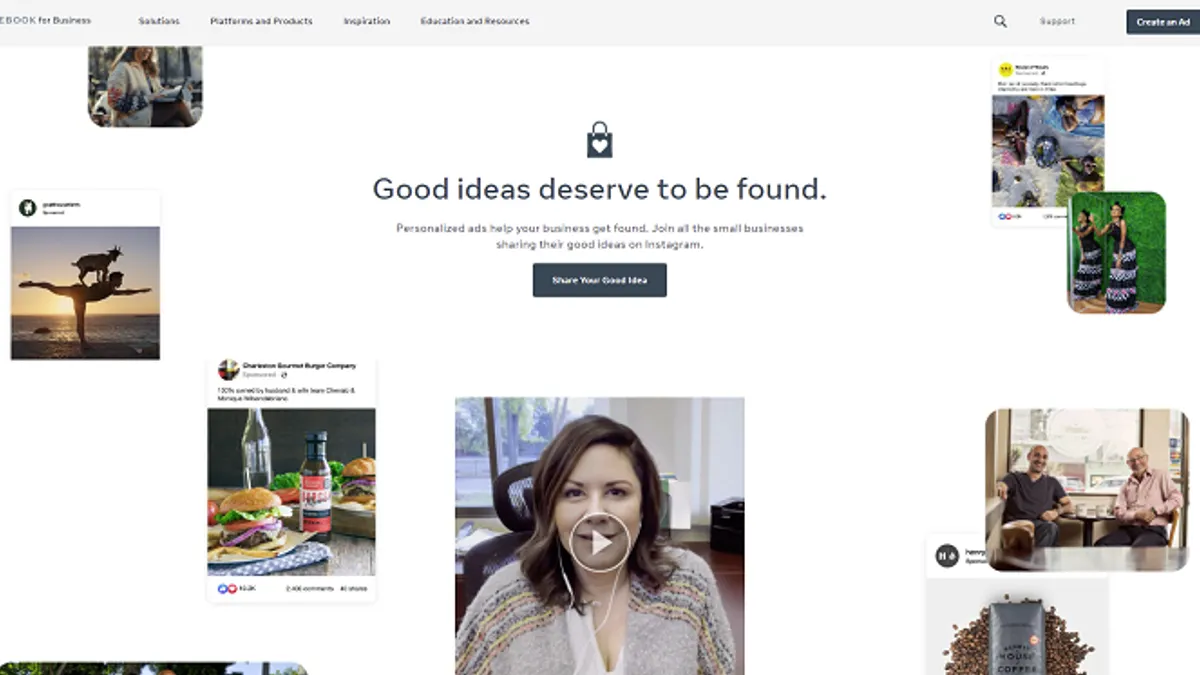 Facebook Deserve to be Found website