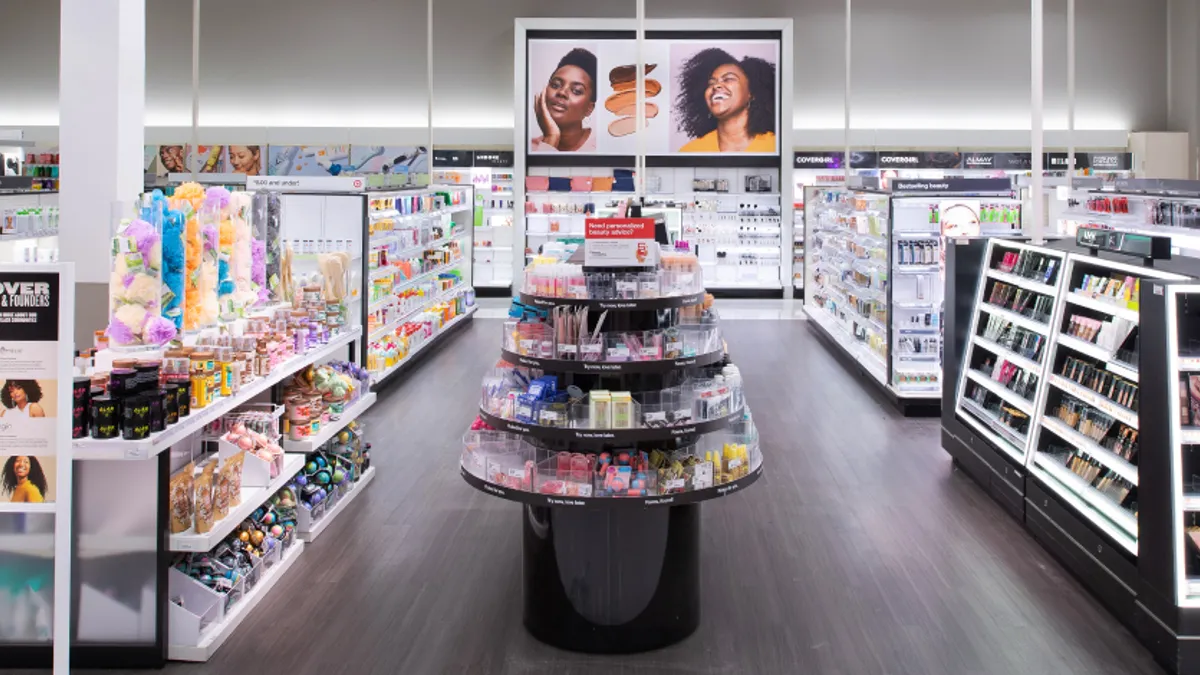 Target introduces 40 beauty brands.