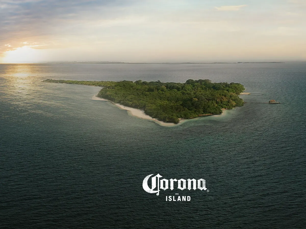 Corona uncaps branded island experience that puts nature first | Marketing  Dive