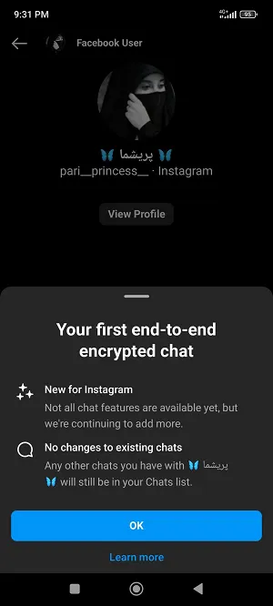 IG Direct encryption