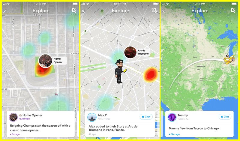 Snap Adds New Discovery Tools to Snap Map, Highlighting Happening Events | Social Media Today