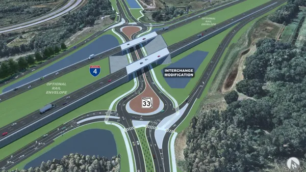 Rendering shows I-4 interchange plans.