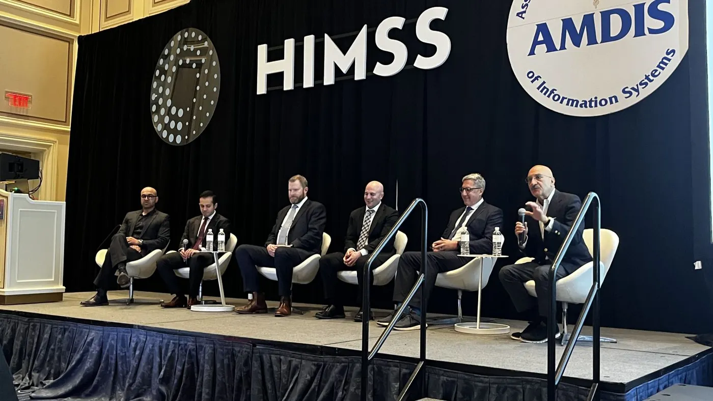 HHS officials speak at HIMSS 2026.