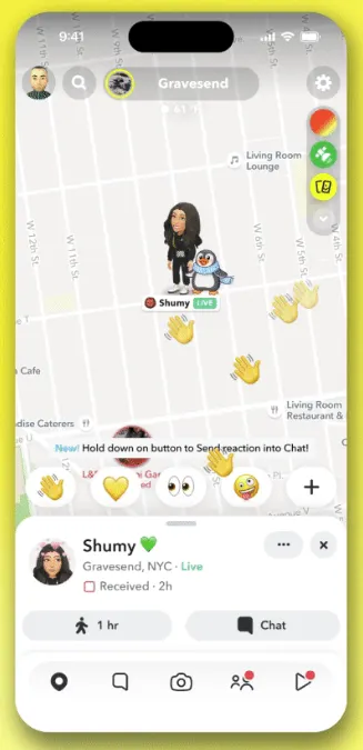 Snapchat update