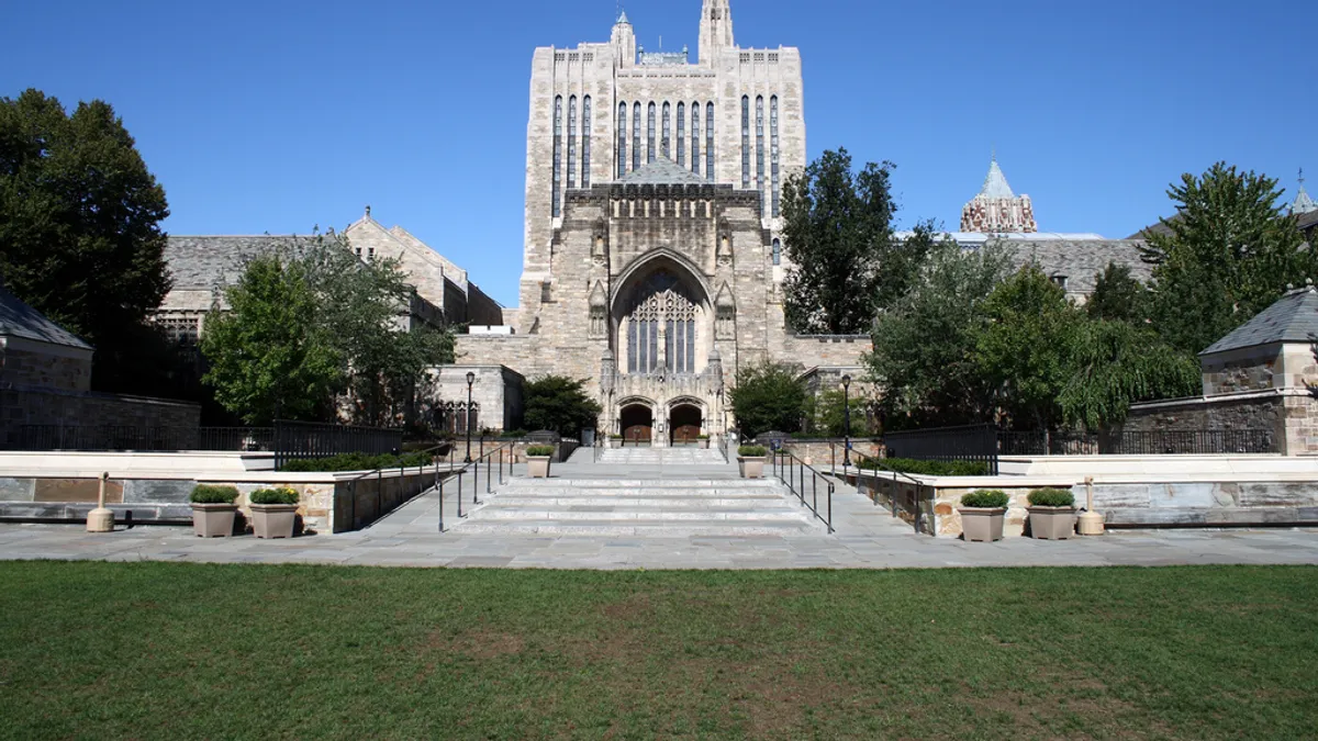 Yale university campus