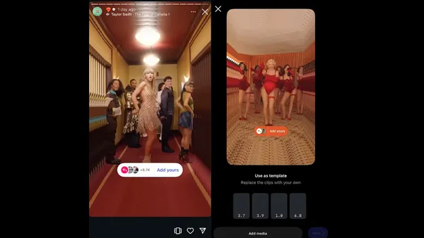 Instagram Add Yours sticker