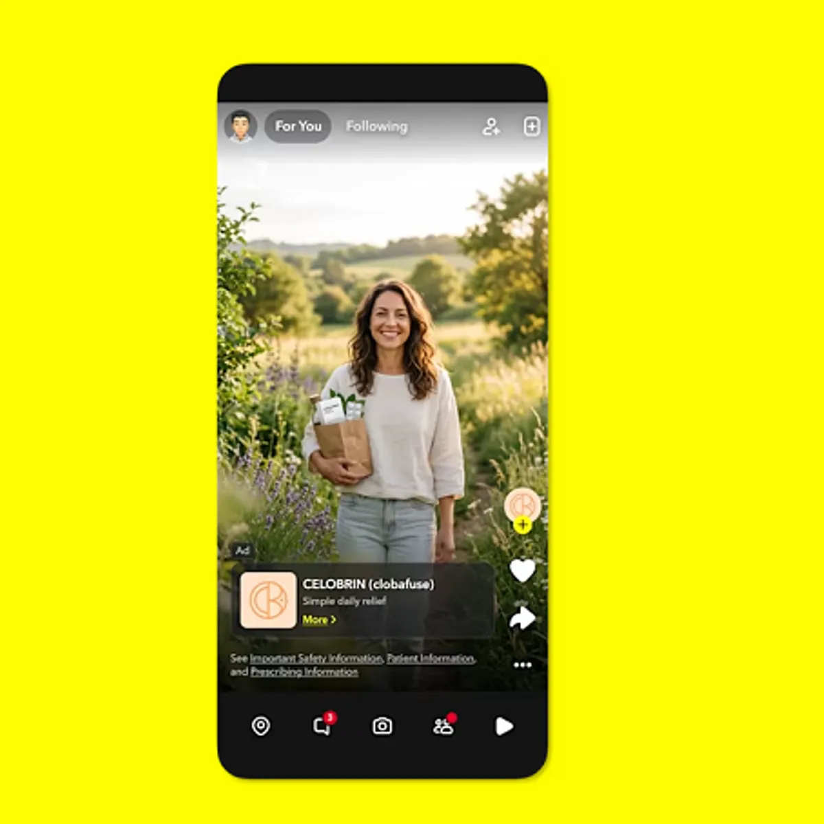 socialmediatoday.com - Andrew Hutchinson - Snapchat ads pharma ad disclaimer links