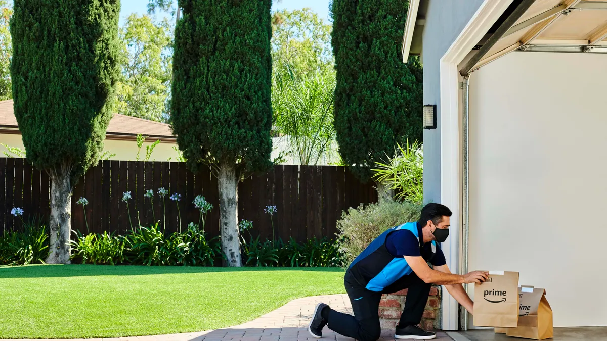 Amazon's Key In-Garage Grocery Delivery