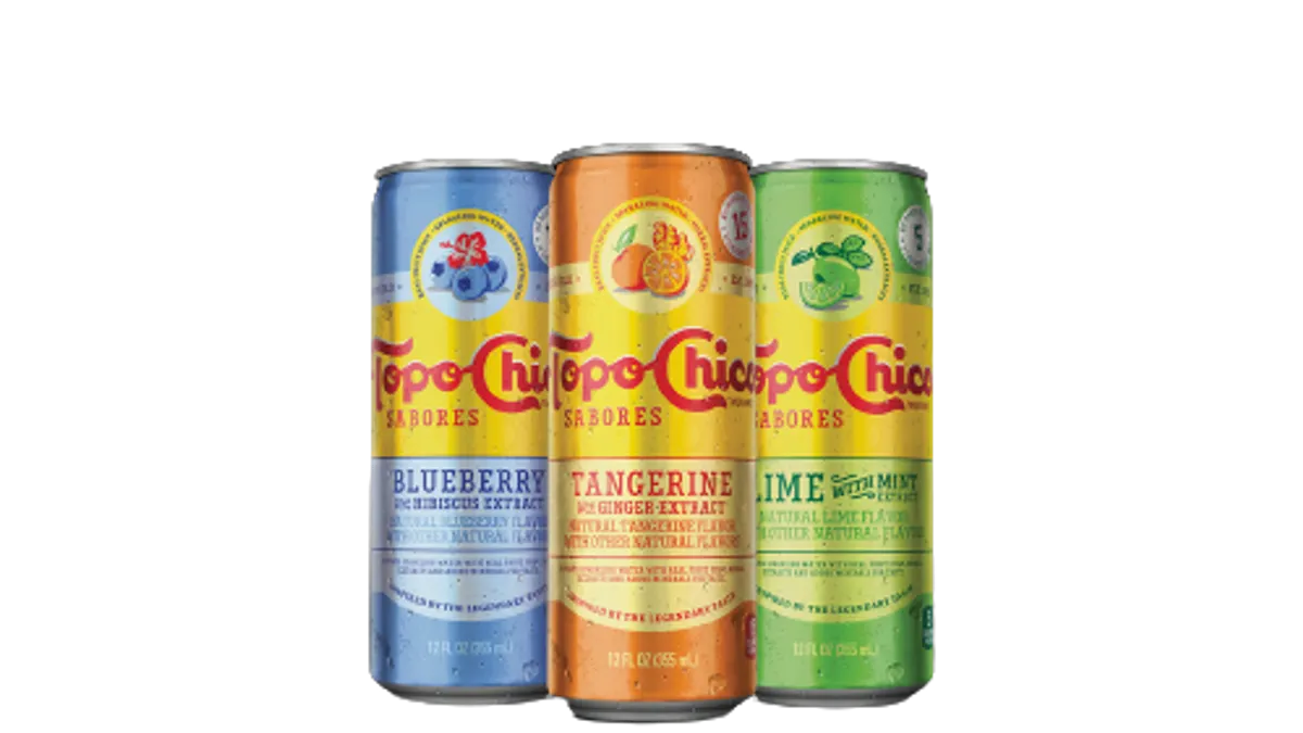 Topo Chico, Coca-Cola, Sabores
