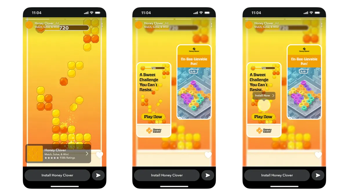 Snap app ad product