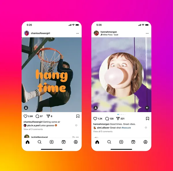 New Instagram fonts