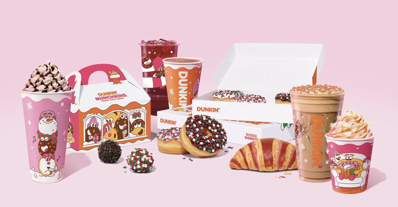 Dunkin's holiday lineup
