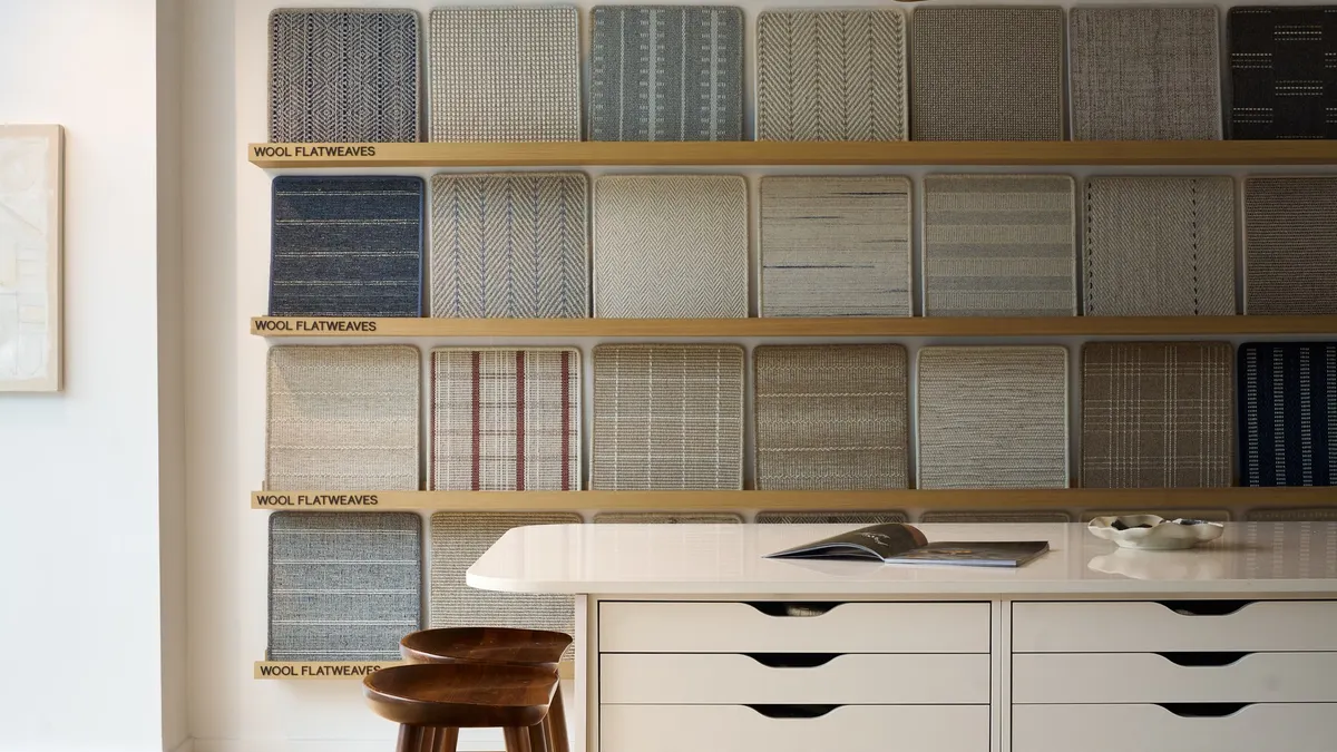 The interior of an Ernesta showroom