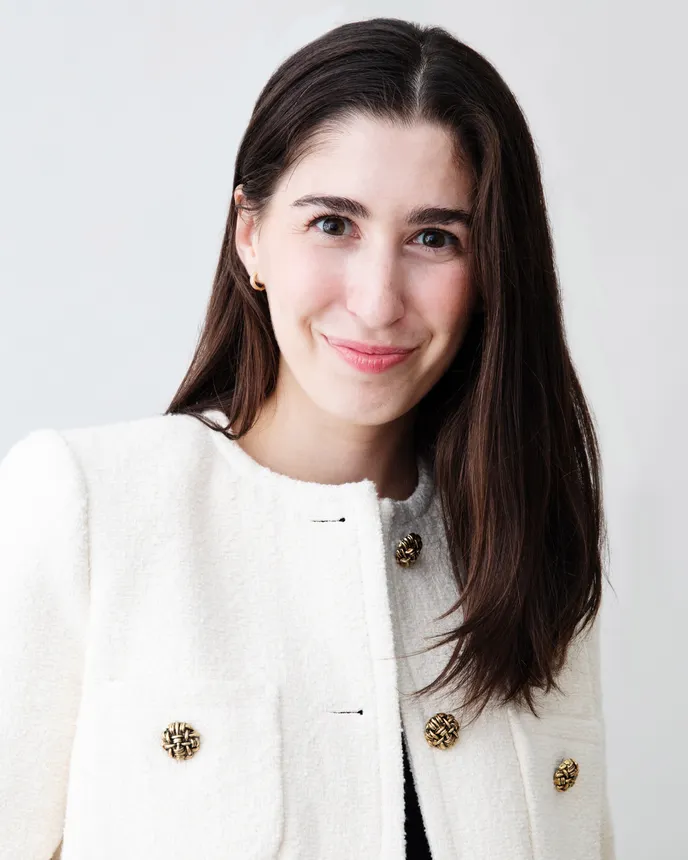 A professional headshot of Sophie Friedfeld-Gebaide.