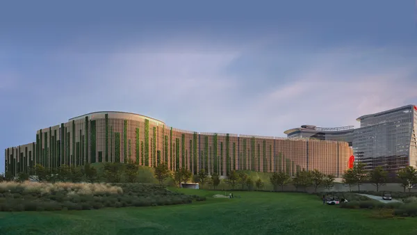 A rendering of Bally’s Corporation's 3 million-square-foot integrated resort in Ferry Point, the Bronx.