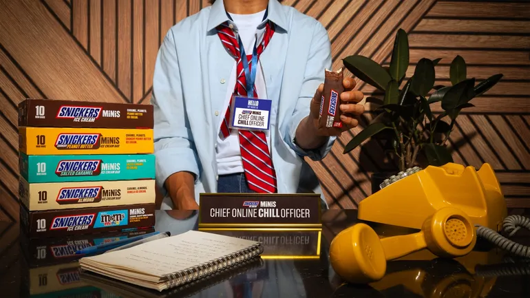 Snickers’ ice cream line seeks help telling the internet to chill out