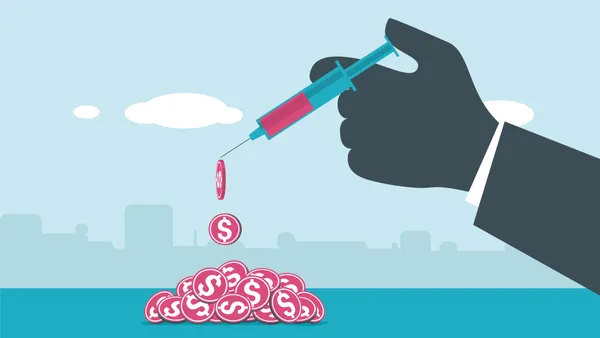 dollars syringe