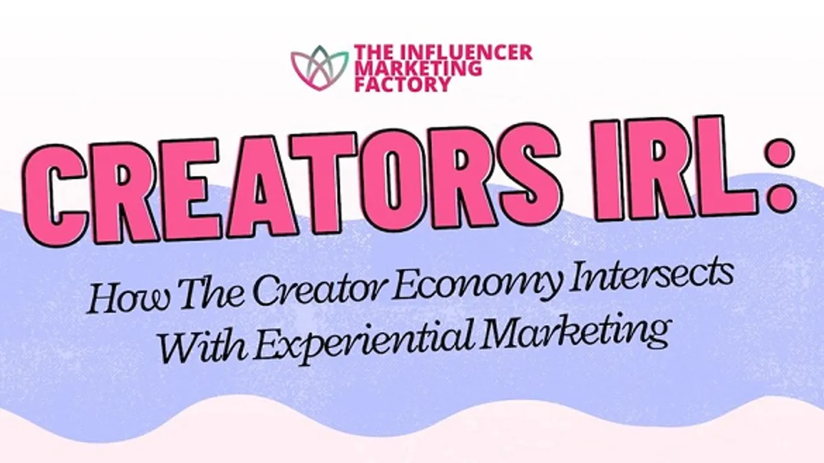 Creators IRL infographic