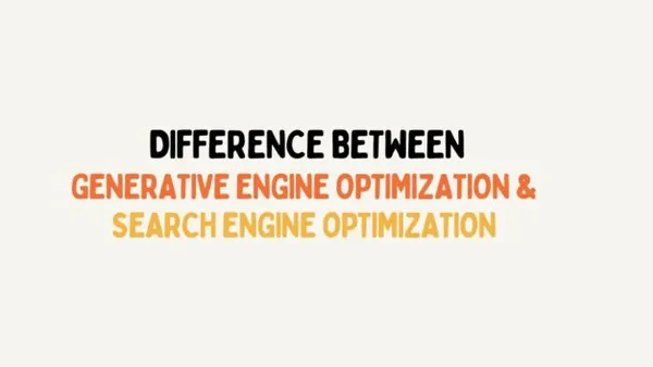 SEO vs GEO infographic