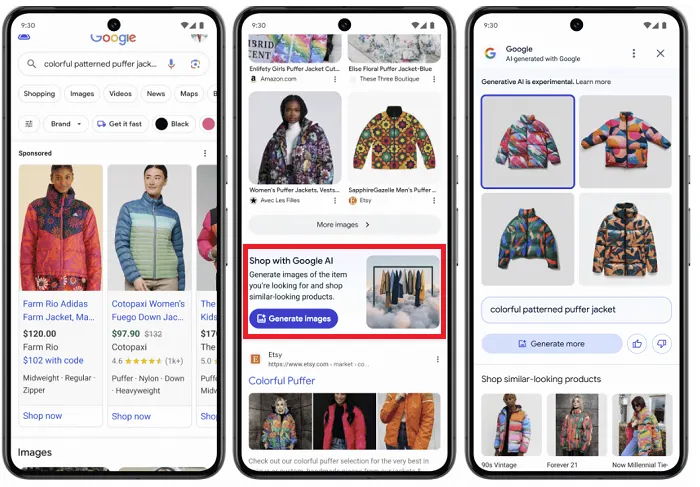Google AI search