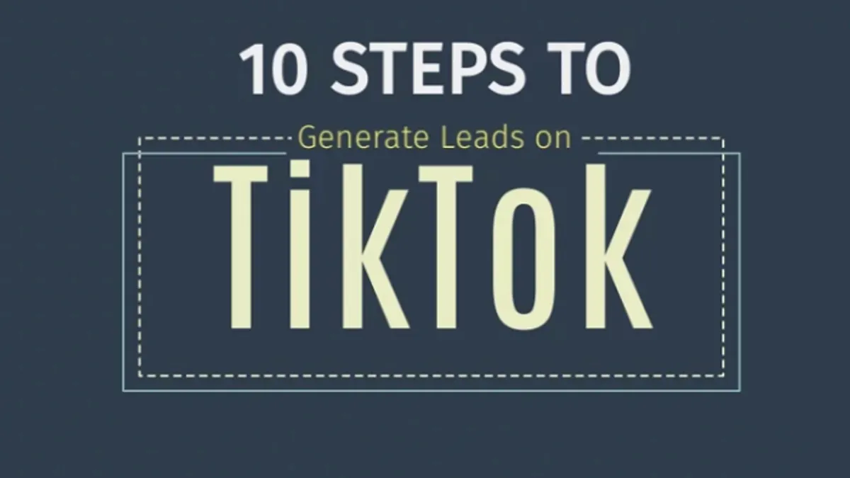 TikTok Marketing Infographic