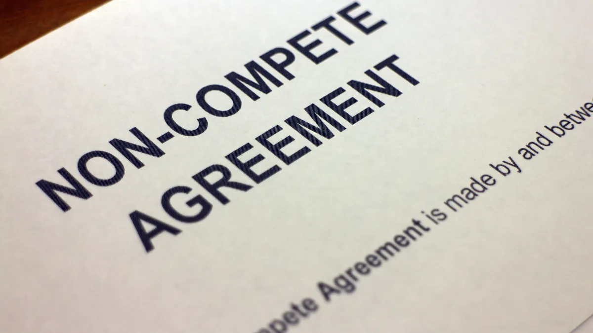 Non-compete agreement