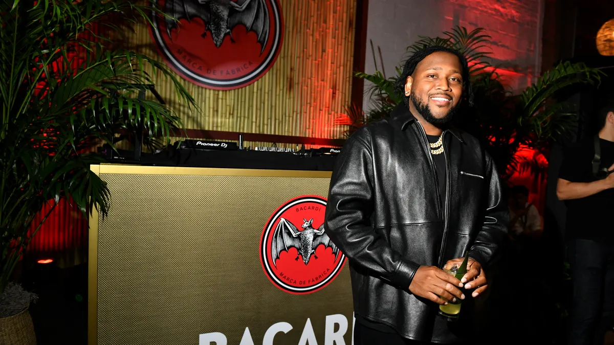 Boi-1da attends the BACARDÍ x Stadium Goods Kick Off Summer Festival Season With Caribbean Speakeasy Pop-Up on June 07, 2023 in New York City.