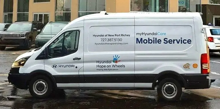 Hyundai is helping set dealers up for mobile service