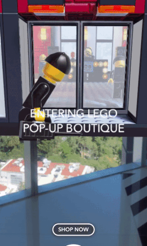 Snapchat Lego Lens