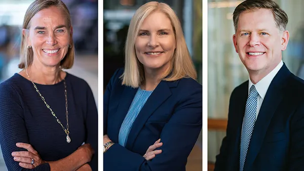 An image of three Marriott International executives