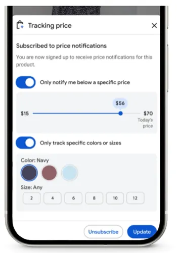 Google AI shopping