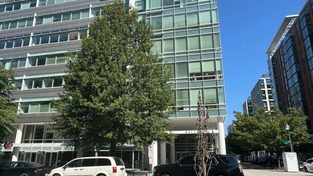 The National Labor Relations Board headquarters building on Half Street in Washington, D.C.