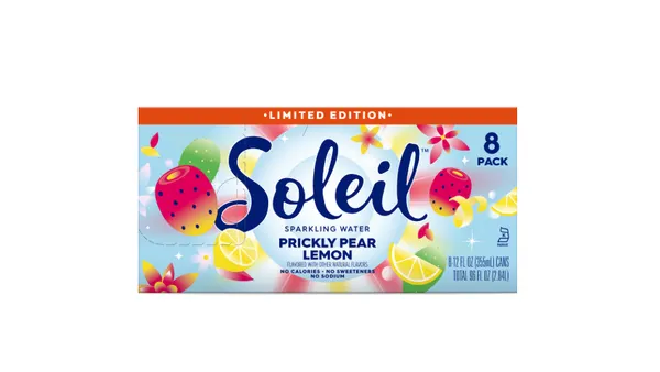 A package of sparkling water.